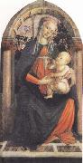 Sandro Botticelli Madonna and Child or Madonna of the Rose Garden oil painting on canvas